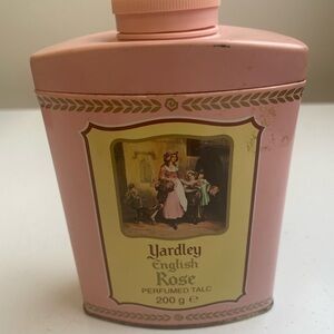 Yardley English Rose Perfumed Talc Tin